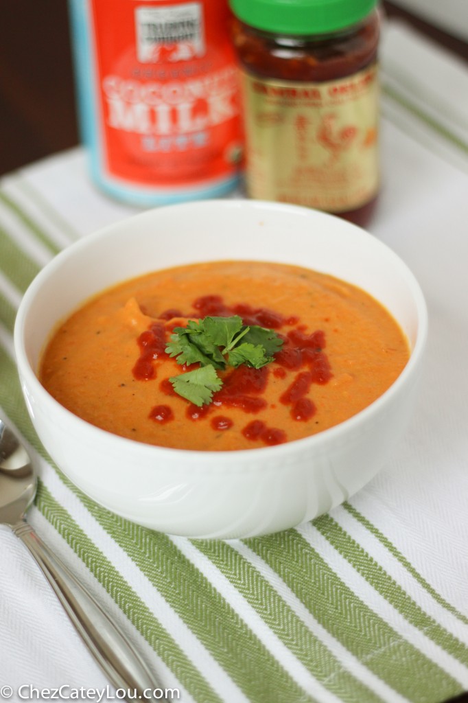 Carrot Coconut Soup | ChezCateyLou.com