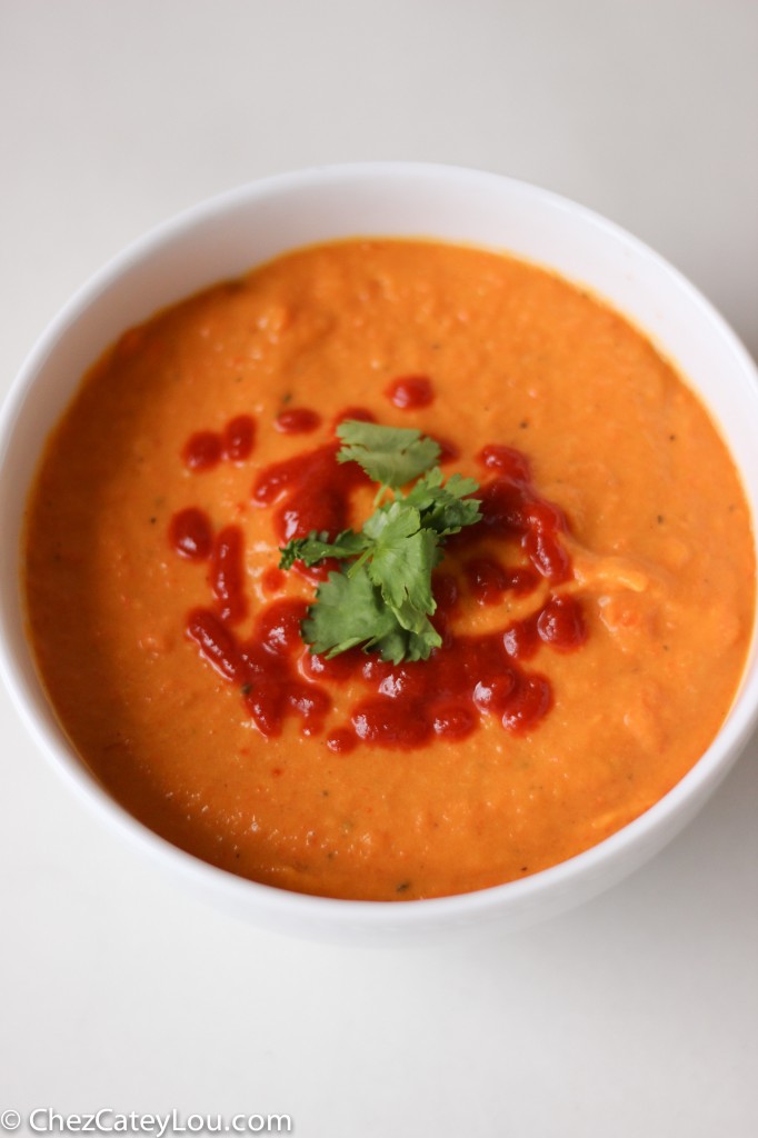 Carrot Coconut Soup | ChezCateyLou.com