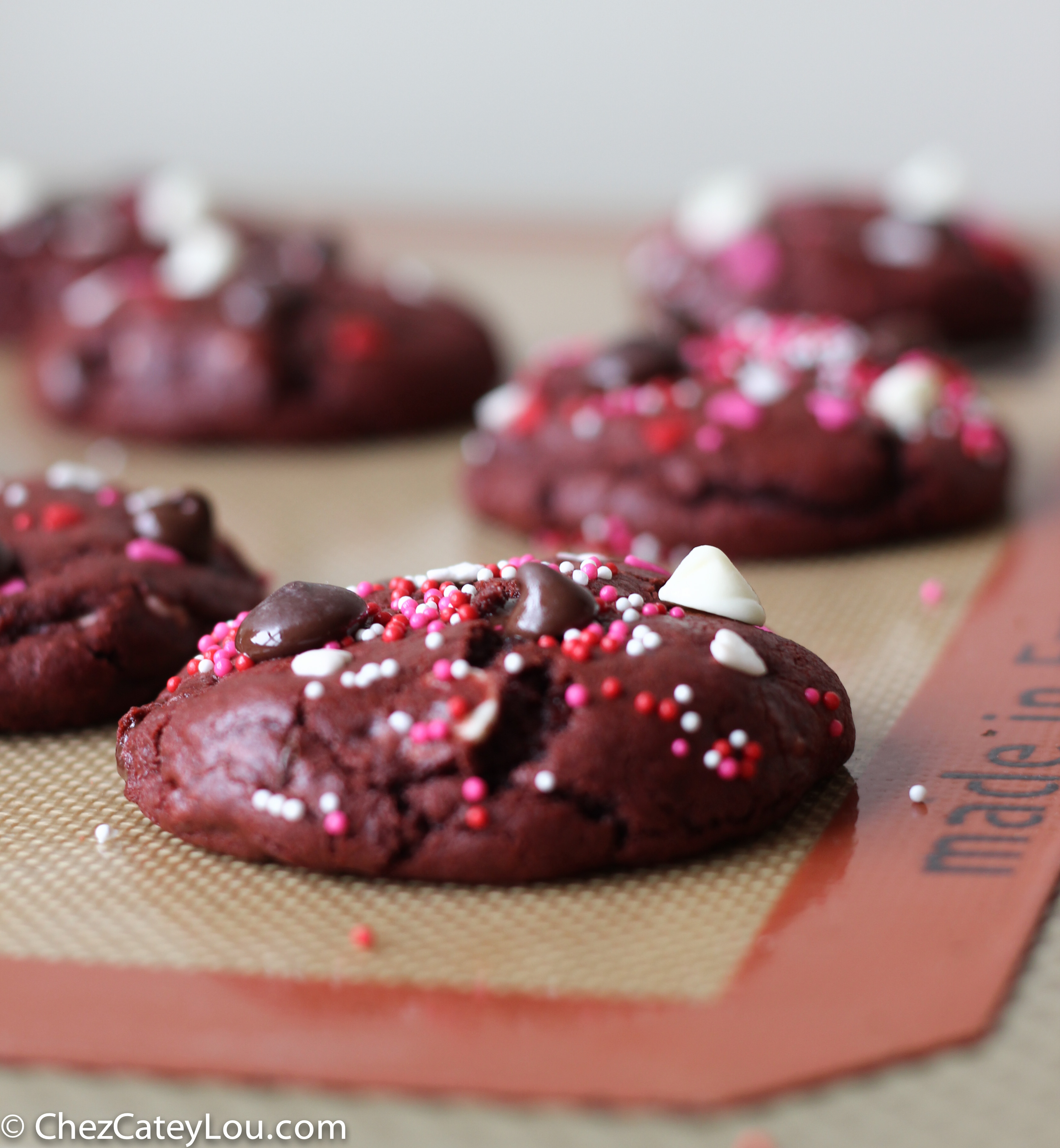 Chocolate Chip Red Velvet Mini Loaves - Taste of the Frontier