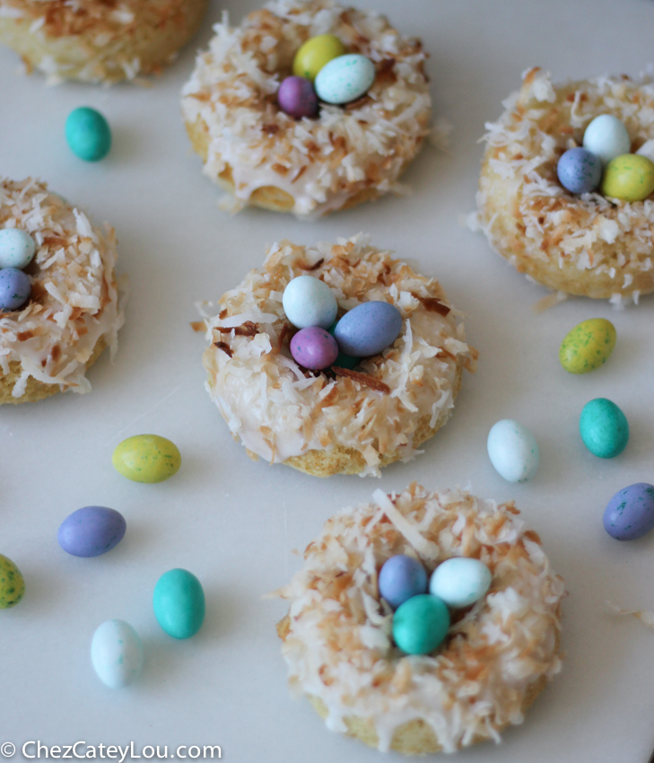 Easter Brunch Coconut Donuts | chezcateylou.com