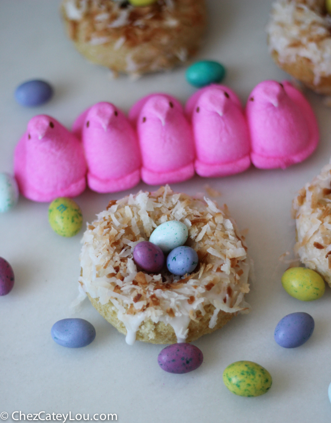 Easter Brunch Coconut Donuts | chezcateylou.com