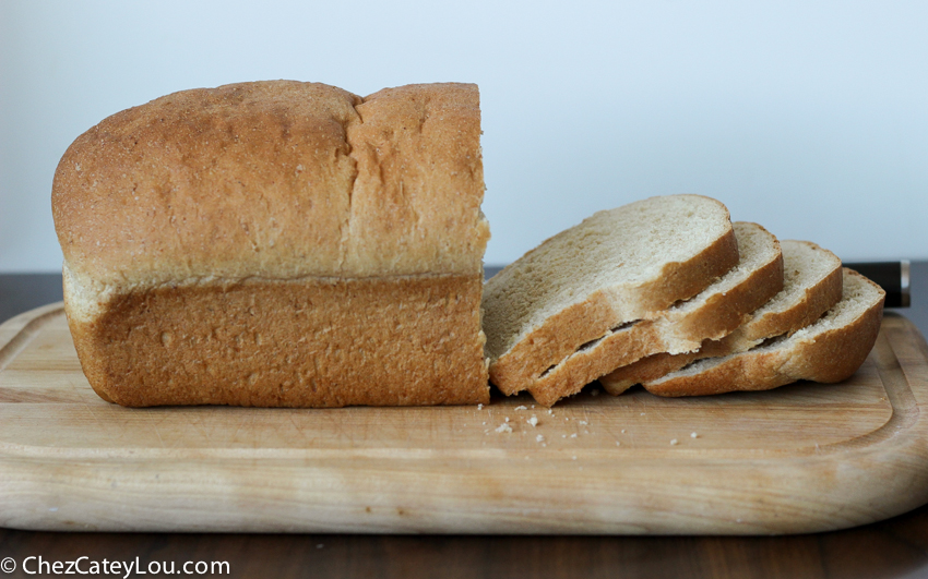 Honey Oatmeal Bread | chezcateylou.com