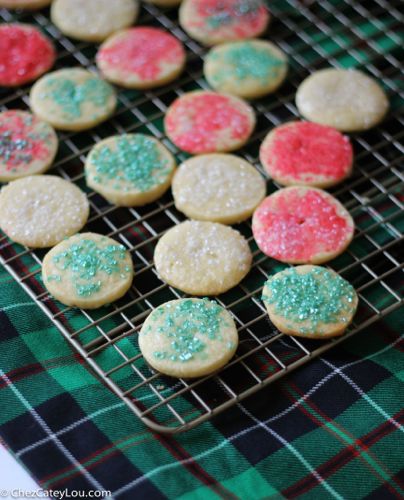 French Butter Cookies Sables | ChezCateyLou.com