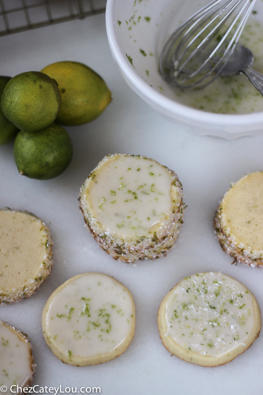 Key Lime Sugar Cookies | ChezCateyLou.com