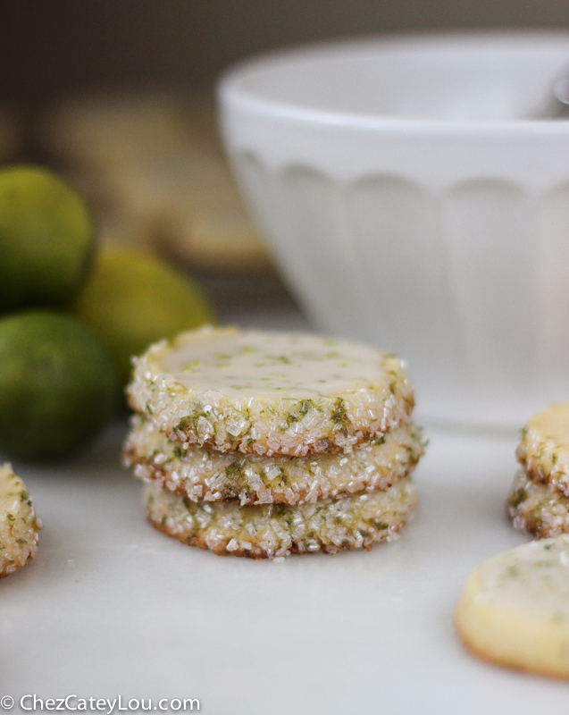 Key Lime Sugar Cookies | ChezCateyLou.com