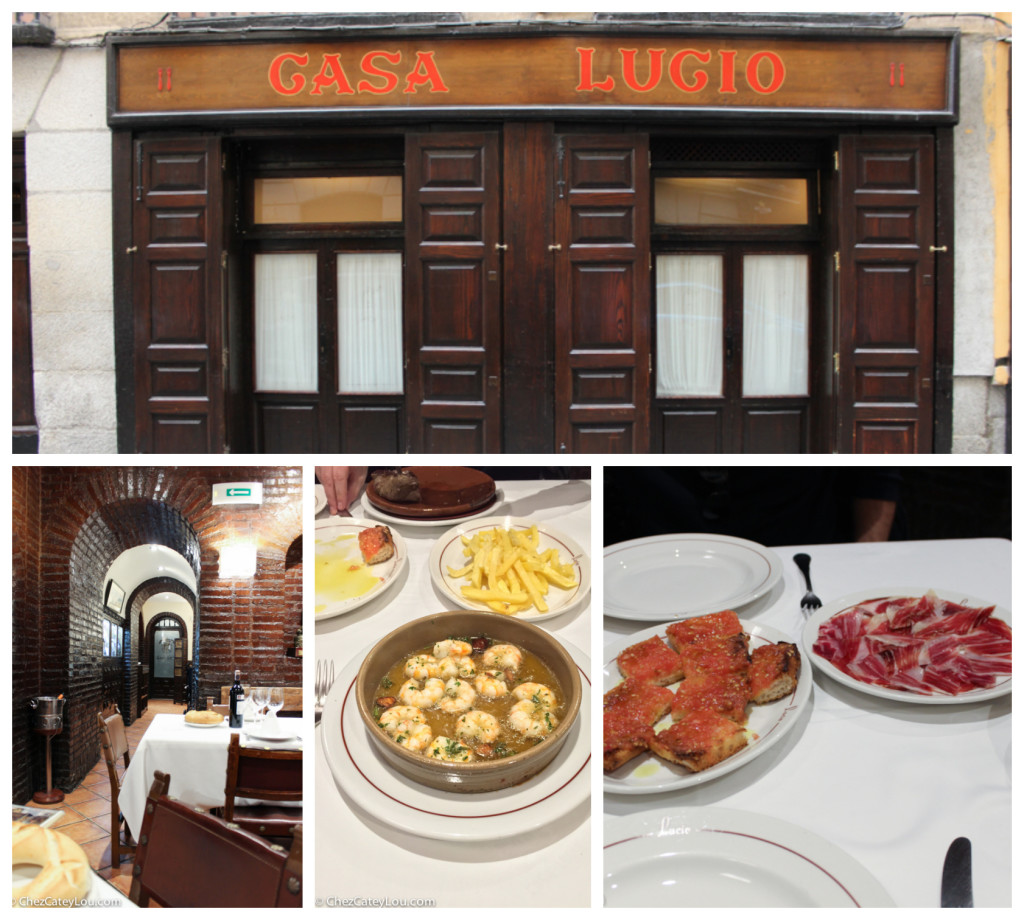 Casa Lucio restaurant in Madrid, Spain | ChezCateyLou.com