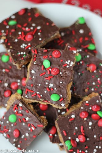 Chocolate Saltine Toffee aka Christmas Crack - Chez CateyLou