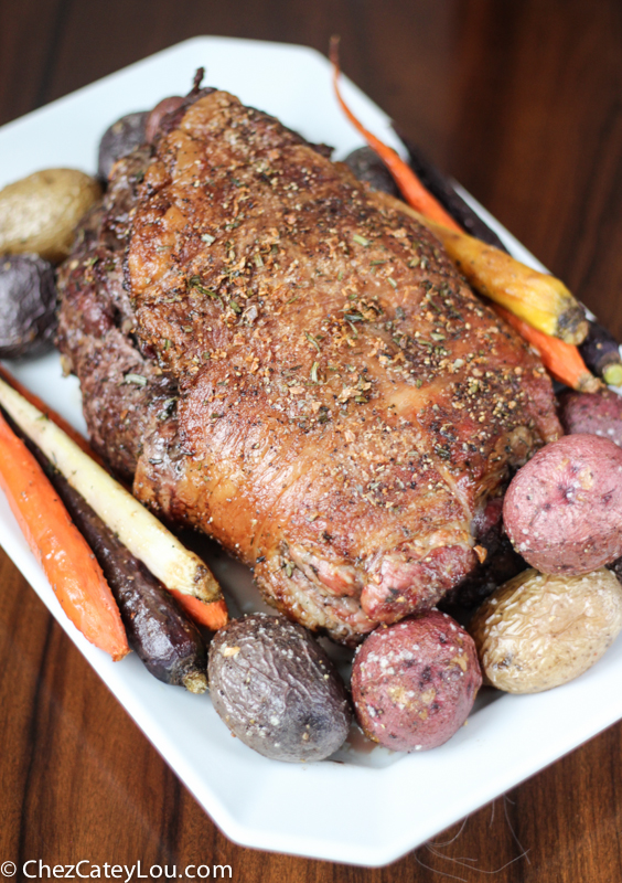 Roasted Boneless Leg Of Lamb Recipe — Dishmaps