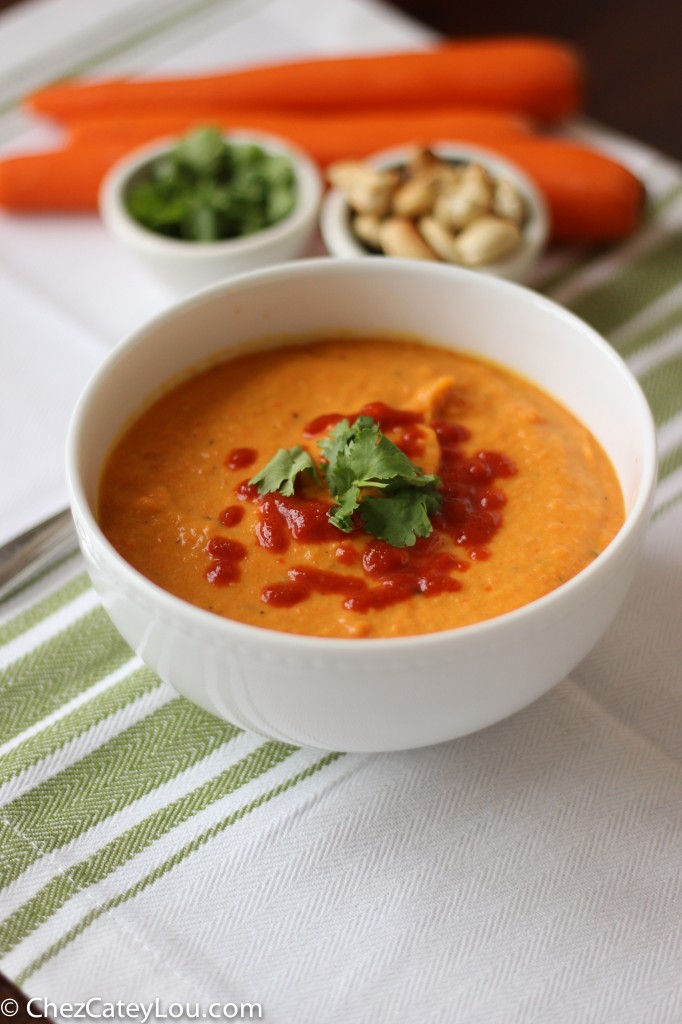 Carrot Coconut Soup | ChezCateyLou.com