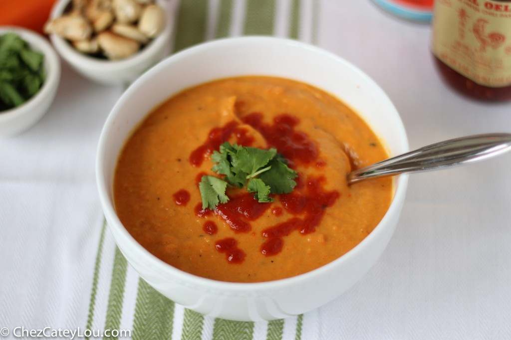 Carrot Coconut Soup | ChezCateyLou.com