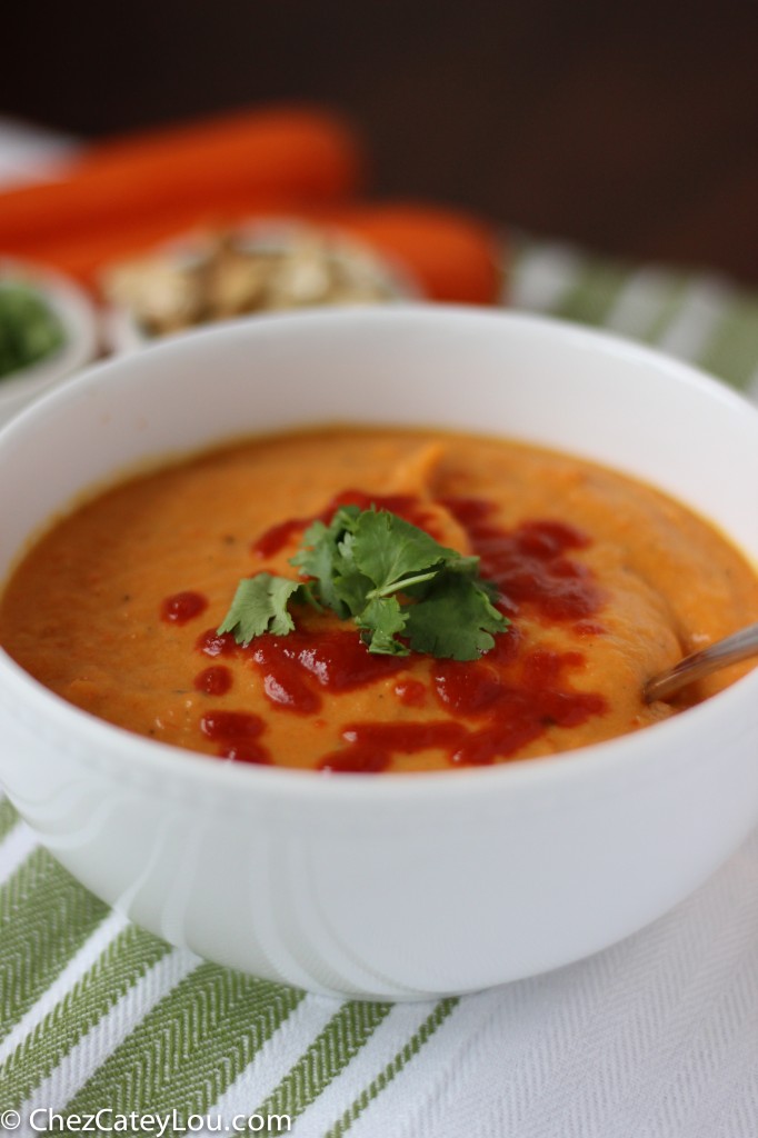 Carrot Coconut Soup | ChezCateyLou.com