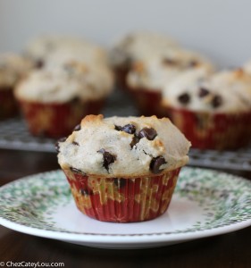 Chocolate Chip Cinnamon Muffins