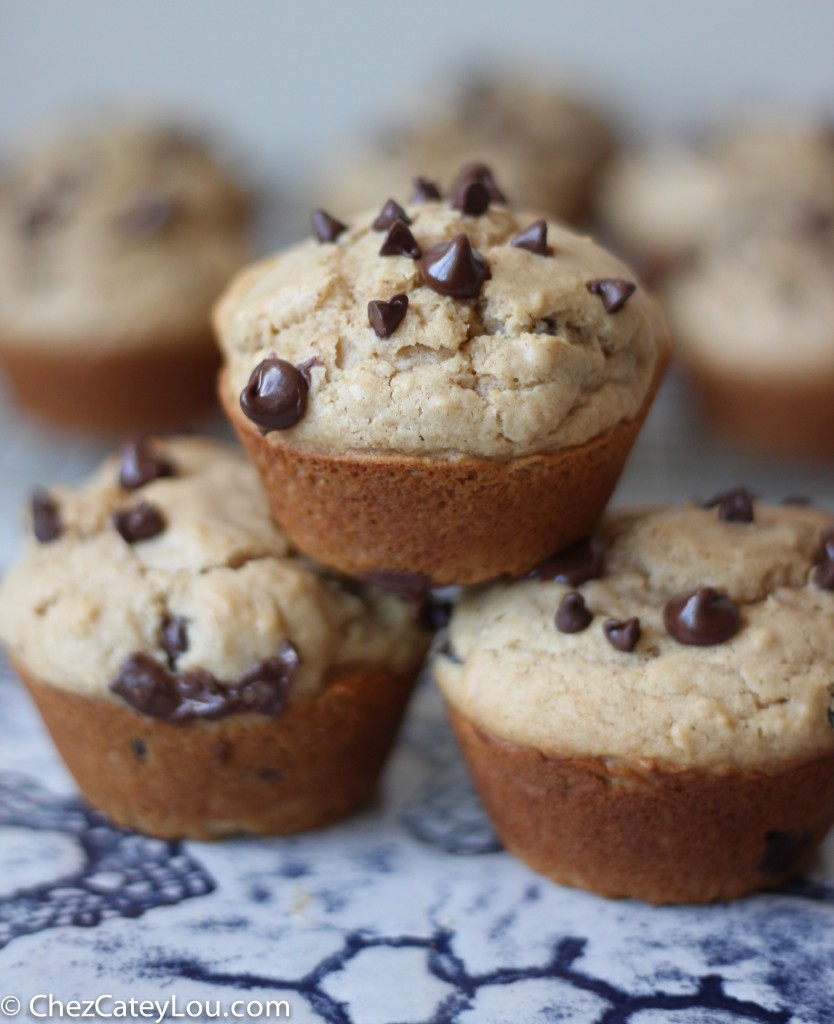 Cinnamon Cookie Butter Mini Muffins - Chez CateyLou