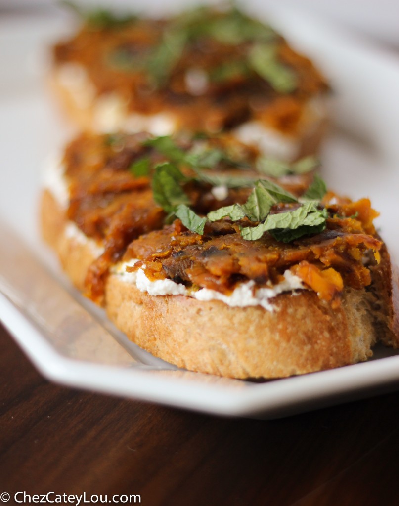 ABC Kitchen's Kabocha Squash Toast | chezcateylou.com