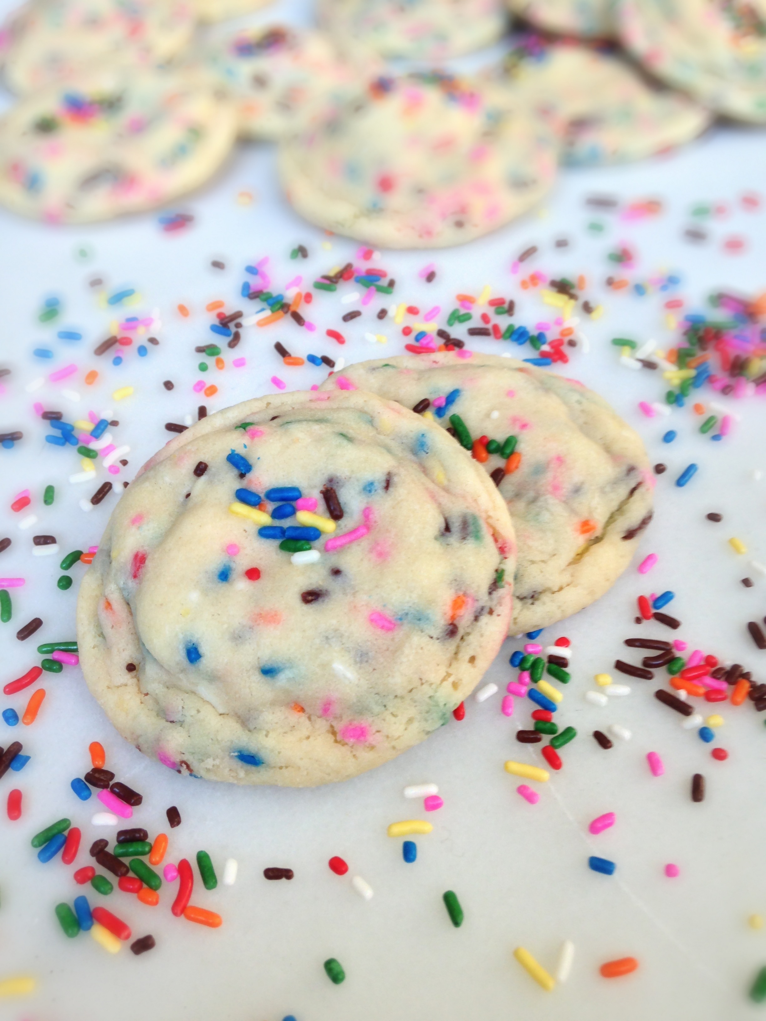 Funfetti Sugar Cookies Chez CateyLou