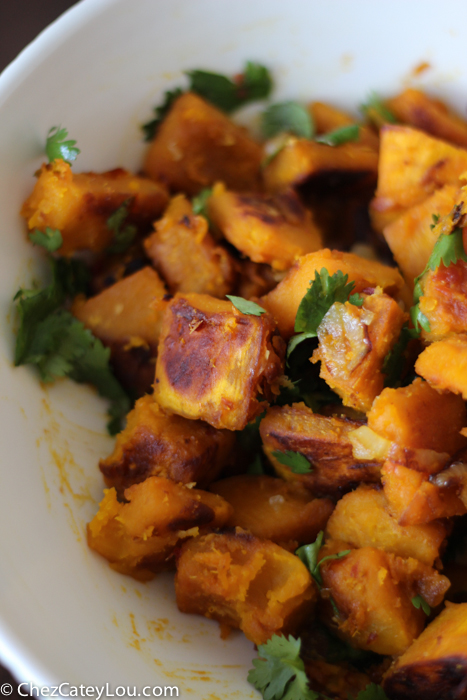 Thai Roasted Kabocha Squash | chezcateylou.com