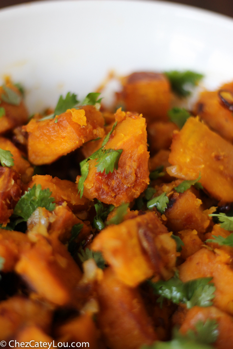 Thai Roasted Kabocha Squash | chezcateylou.com