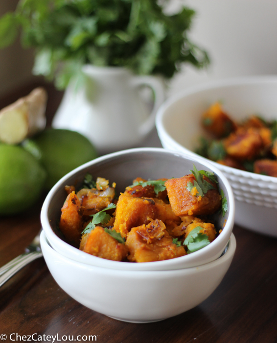 Thai Roasted Kabocha Squash | chezcateylou.com