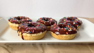 Brown Butter Baked Doughnuts