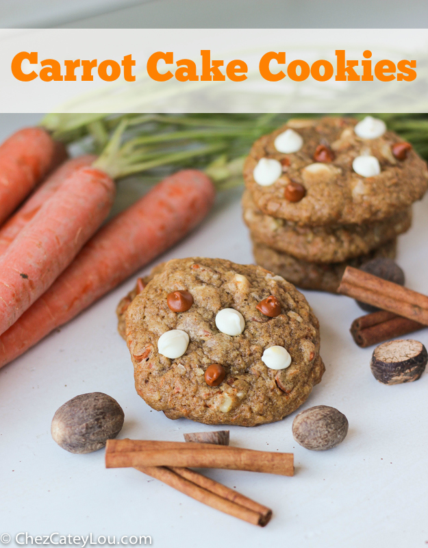 Carrot Cake Cookies | chezcateylou.com