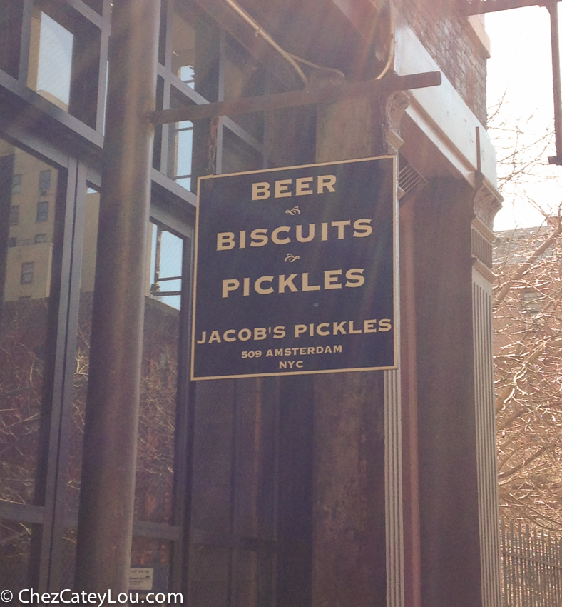 Jacob's Pickles NYC | chezcateylou.com