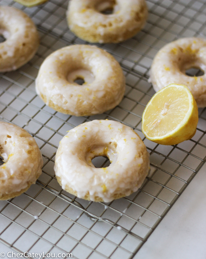 baked-lemon-donuts-greek-yogurt - Chez CateyLou