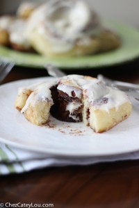 Light and Fluffy Overnight Buttermilk Cinnamon Rolls | chezcateylou.com