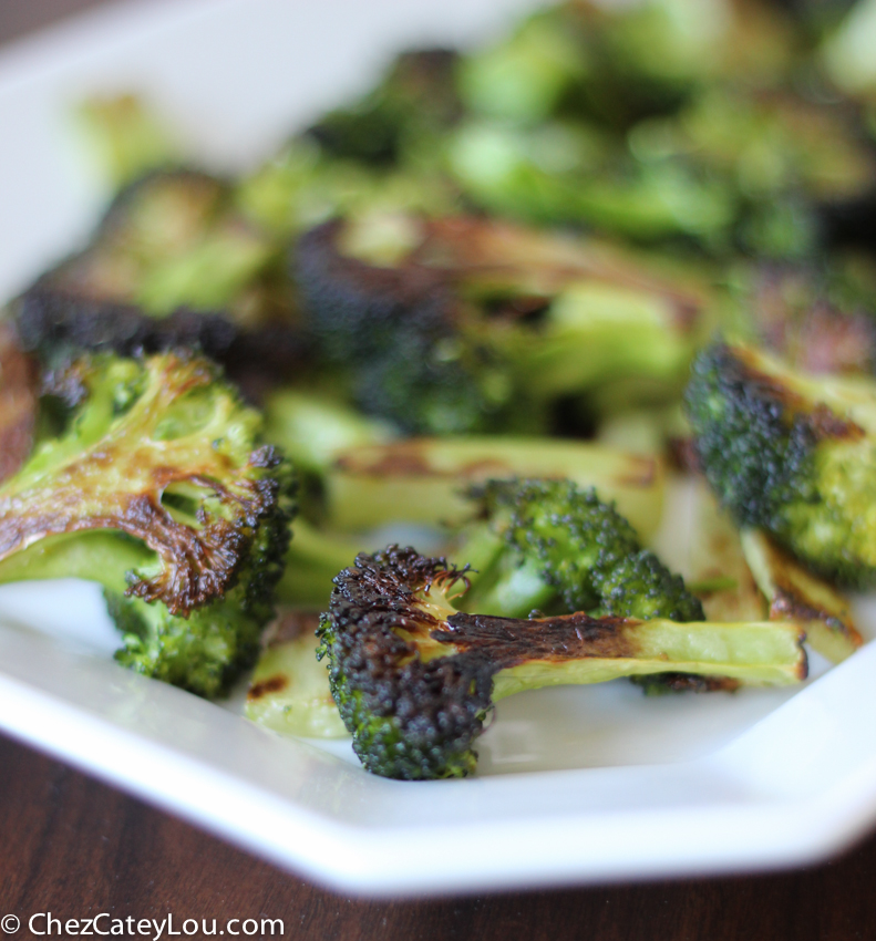 The Best Roasted Broccoli | chezcateylou.com