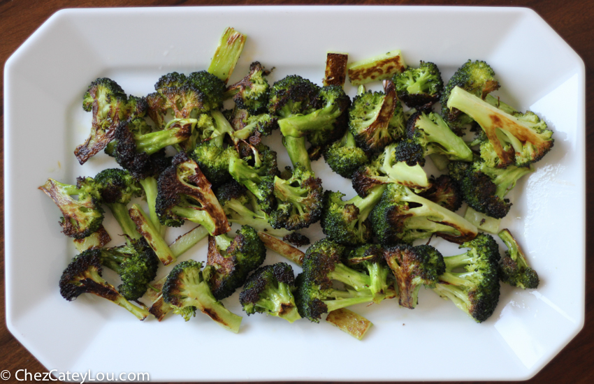 The Best Roasted Broccoli | chezcateylou.com