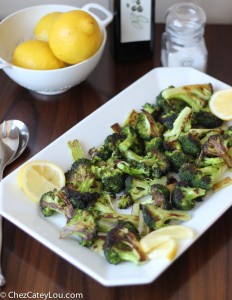 The Best Roasted Broccoli | chezcateylou.com