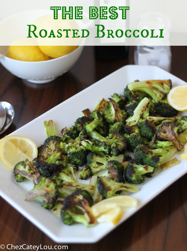 The Best Roasted Broccoli | chezcateylou.com