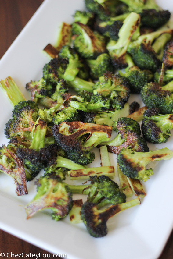 The Best Roasted Broccoli | chezcateylou.com