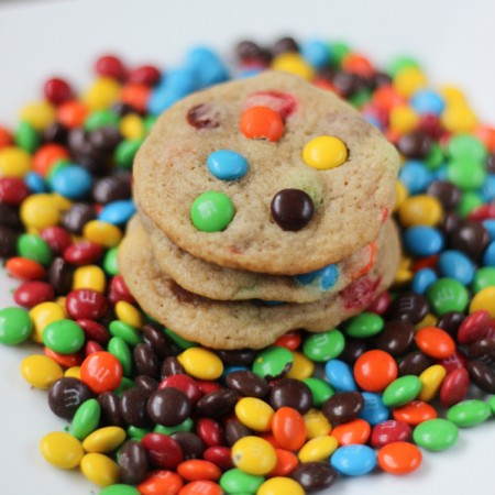 Mini M&M Cookies - Chez CateyLou