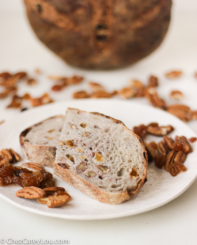 Raisin Pecan Bread - ZoëBakes