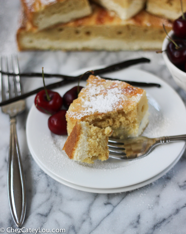 Vanilla Bean Ricotta Cheesecake Cake | chezcateylou.com