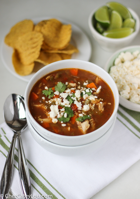 Green Chile Chicken Soup