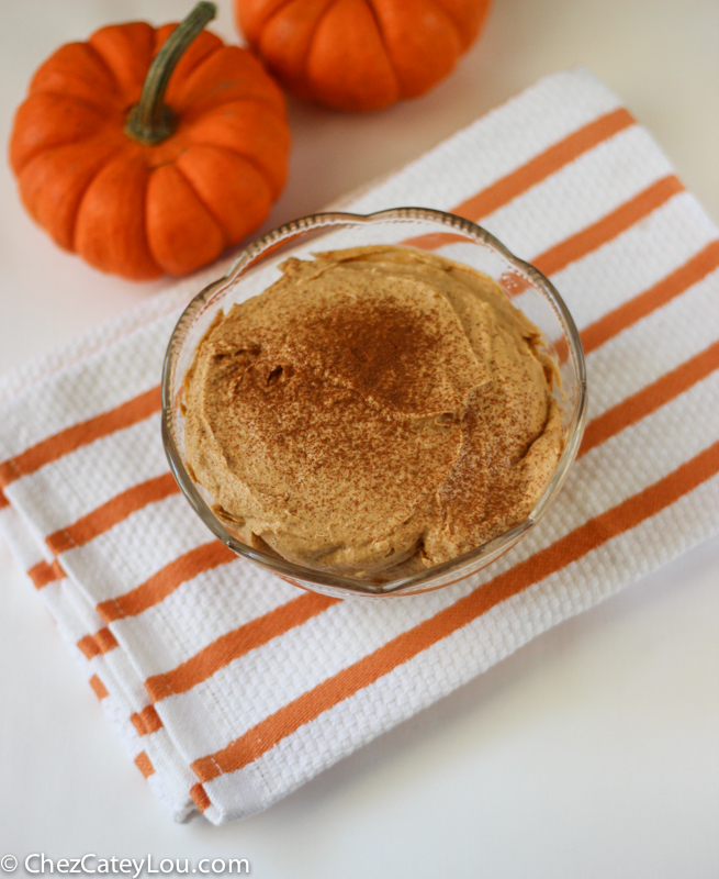 Pumpkin Cream Cheese | ChezCateyLou.com #PumpkinWeek