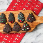 Chocolate Shortbread Cookies, my favorite Christmas cookie | ChezCateyLou.com