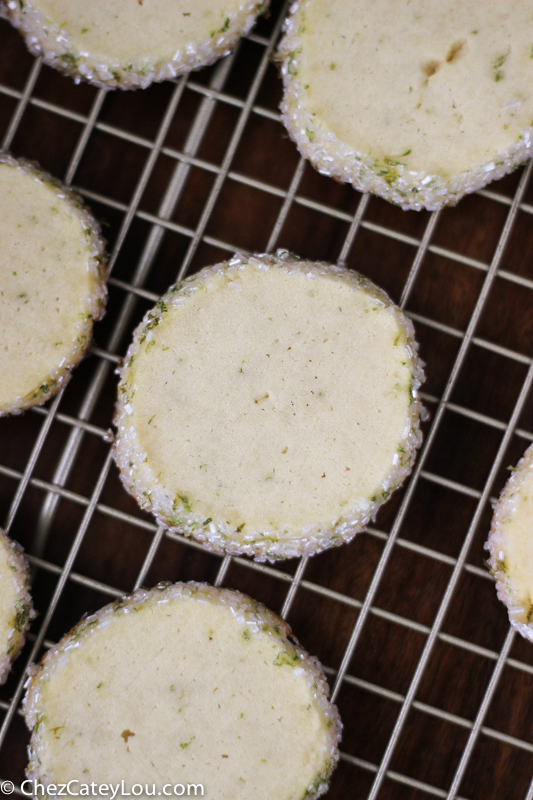 Key Lime Sugar Cookies | ChezCateyLou.com