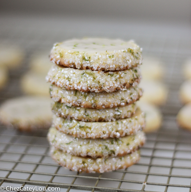 Key Lime Sugar Cookies | ChezCateyLou.com