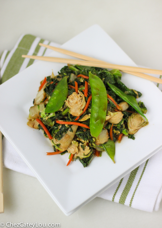 Easy Fried Rice with Asian Vegetables #EatSmartVeggies | ChezCateyLou.com