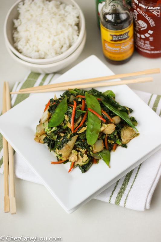 Easy Fried Rice with Asian Vegetables