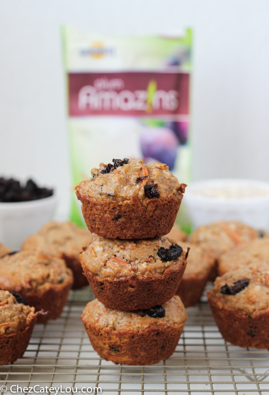 Skinny Carrot Cake Muffins | ChezCateyLou.com