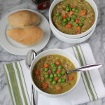 Split Pea Soup with Ham | ChezCateyLou.com