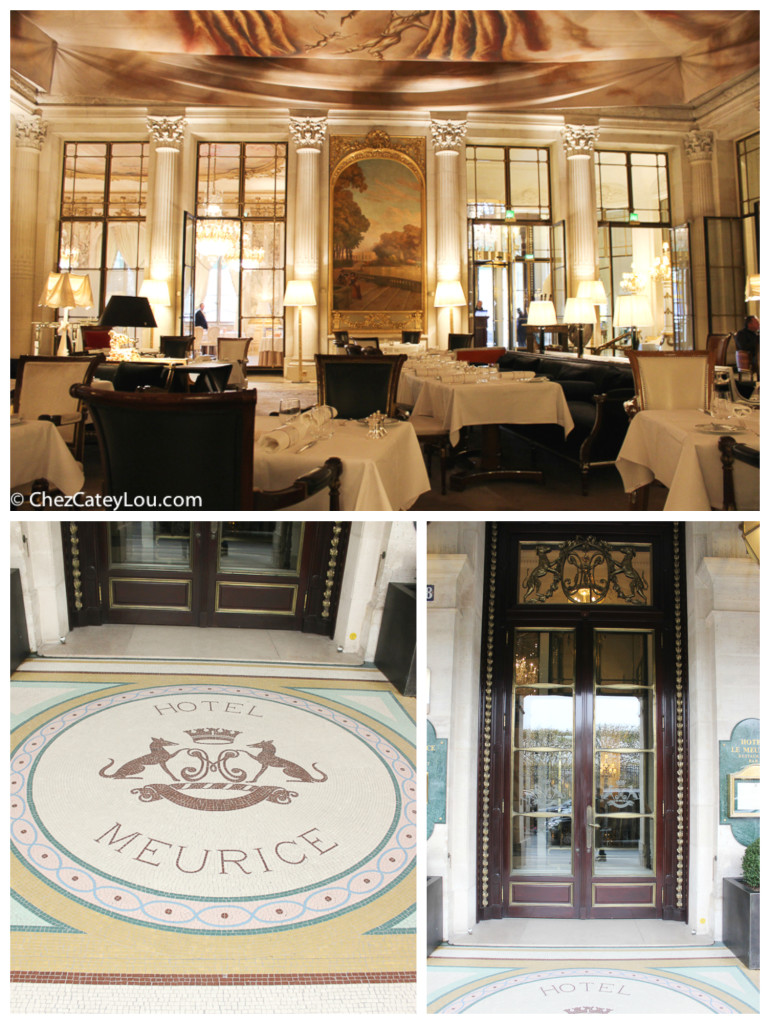 Le Meurice Hotel Paris, Le Dali Restaurants | ChezCateyLou.com