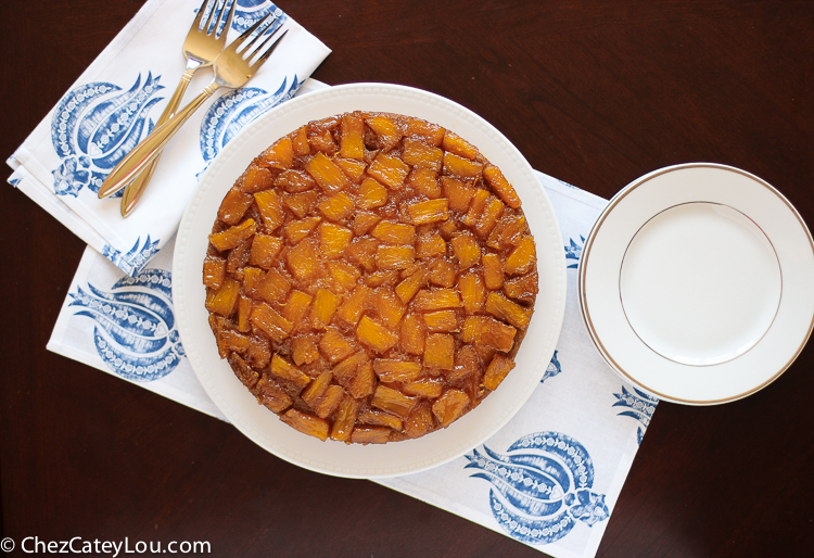 Pineapple Upside Down Cake | ChezCateyLou.com