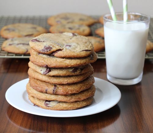 Chocolate Chip Cookies made with Cream Cheese | ChezCateyLou.com