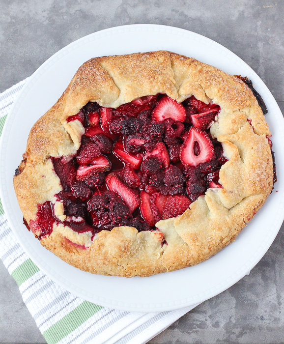 Mixed Berry Galette | ChezCateyLou.com